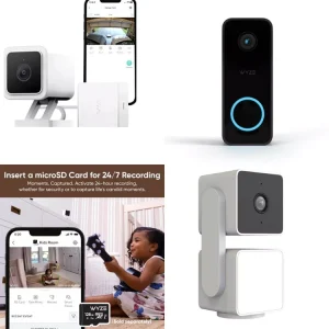 130 PCS Wyze Security & Surveillance Liquidation Box